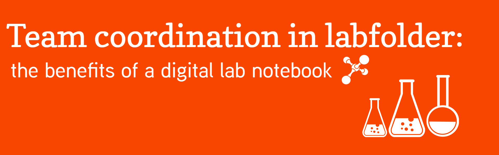 team coordination in labfolder