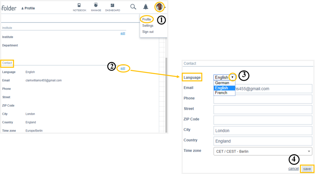 Helpdesk-Language