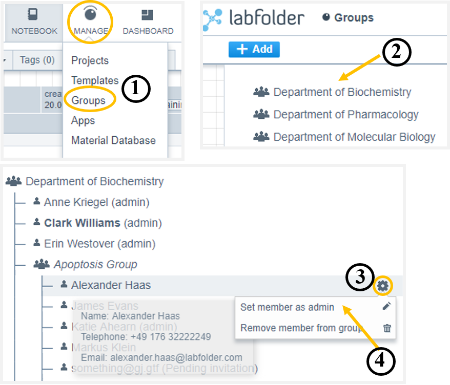 Helpdesk-Nominate subgroup admins