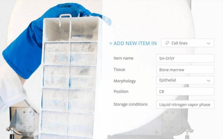 Tracking your lab inventory in labfolder